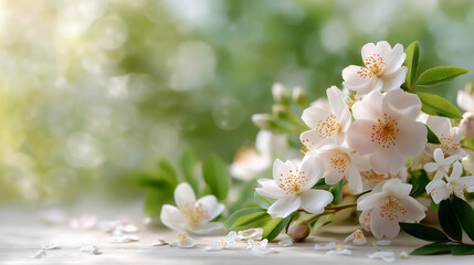 Blooming rose flowers in natural sunlight. natural perfume ingredient.