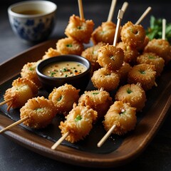 Japanese-Style Shrimp Tempura Bites