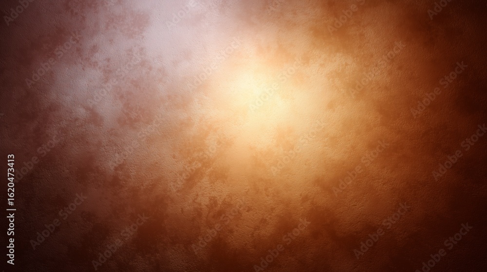 Poster warm abstract textures create a soothing atmosphere with glowing shades of orange and brown in a sof