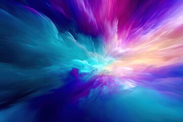 abstract blue background with rays