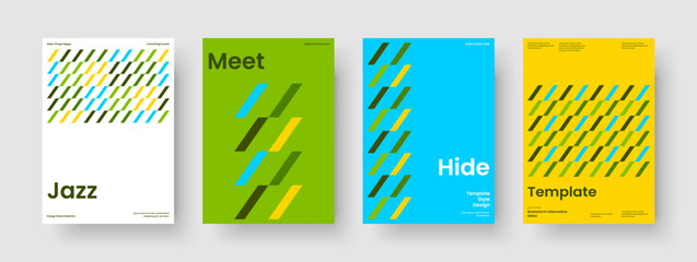 Naklejka premium Abstract Business Presentation Design. Geometric Book Cover Template. Isolated Flyer Layout. Report. Brochure. Banner. Background. Poster. Advertising. Pamphlet. Portfolio. Newsletter. Magazine