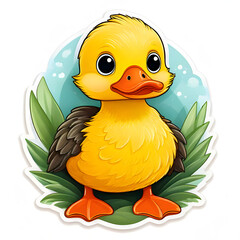 Fototapeta premium Colorful image icon and animals image 