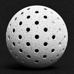 Perforated Sphere Close Up