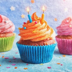 Sweet Treats Birthday Cupcakes