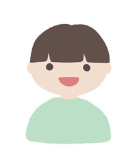 Hand-drawn Boy Gesture Illustration Set / 手書きの男の子のジェスチャーイラストセット3-1