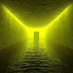 Illuminated Hallway