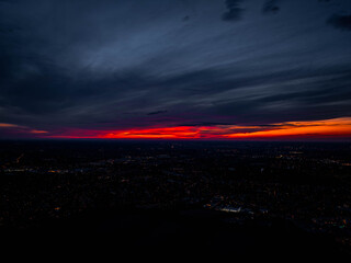 Berliner fernsehturm, Berlin TV Tower during sunset, Berlin Landscape, Germany © Beautiful World