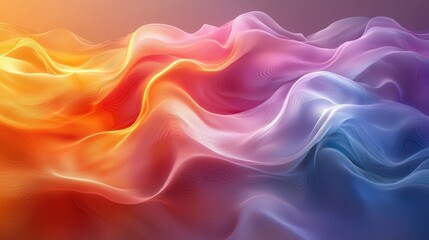 Fototapeta premium Abstract Neon Color Gradient Blurred Background with Dynamic Effect. Abstract Modern Dynamic Colors Gradient Background. Grainy Texture Background Style with Copy space. 