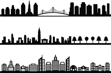 Fototapeta premium Landscape Icon Set for Creative and Professional Design. Modern Landscape Icon Set for Web and Print Projects. High Quality Landscape Icon Set for Digital Artwork. Landscape Icon Set for Apps Branding