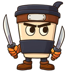 Cappuccino Assassino Italian Brainrot Meme Character