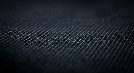 Textura de tecido trama jeans denim visto de perto - azul escuro com preto