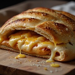 Irresistible Calzone with Crispy Golden Texture