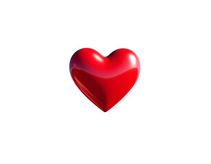 Shiny Red Heart 