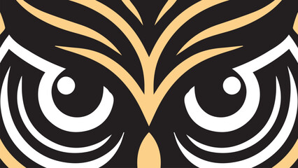 owl eyes background