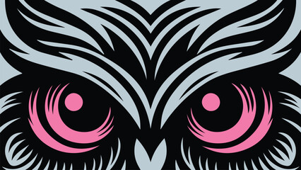 owl eyes background