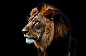 Fototapeta premium portrait of a lion