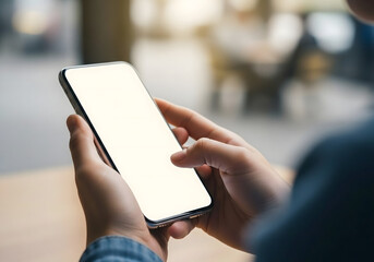 woman holding a mobile phone