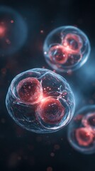 Dividing cells, cellular division, cell division process