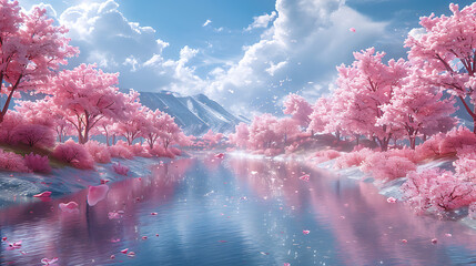 cherry blossom in spring
