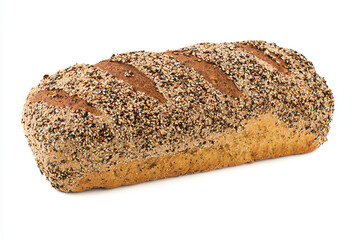 a loaf of bread with seeds on top