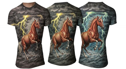 Stormy horse t shirt designs