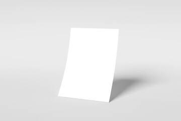Blank A4 Poster Mockup