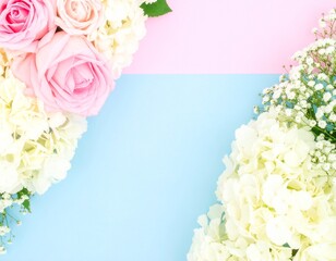 bouquet of pink roses