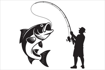 A Fisherman's Silhouette