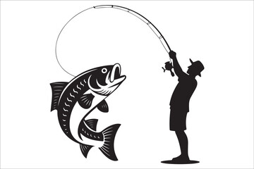 A Fisherman's Silhouette