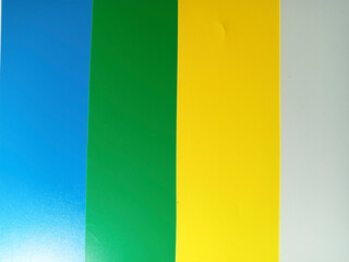 colored paper, variations of paper colors arranged to form symmetrical colors, as a background for catalog color designs isolated by the color arrangement