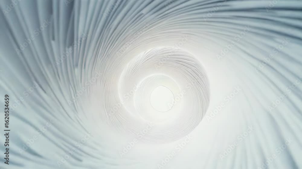 Poster abstract swirling tunnel creating a vortex of light and shapes