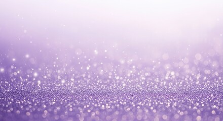Soft purple bokeh lights delicately shimmer across an elegant background, radiating gentle ethereal charm