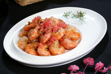 Chinese cuisine, Cantonese cuisine, Yuanbao shrimp