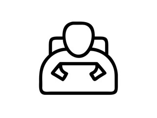 Fototapeta premium Monochrome Silhouette of a Single White Dove in Flight with Wings Spread Wide bird