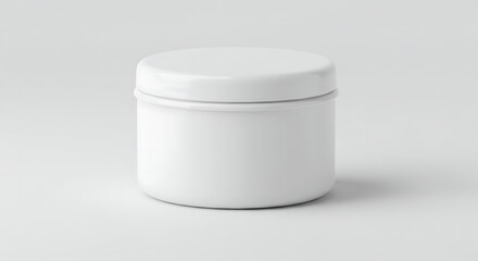 Monochrome Product Mockup in White Studio Setting