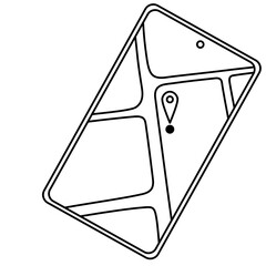 Hand drawn Travel element Illustration.