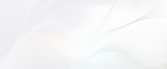 Premium background design with white line pattern (texture) in luxury pastel color. Abstract horizontal vector template for business banner, formal backdrop, prestigious voucher, luxury invite. eps 10