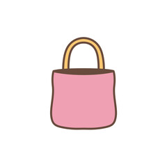 Eco friendly reusable tote bag for zero waste shopping. A symbol of avoiding single use plastic and sustainable living.