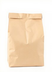 Packaged Delivery on a White Background