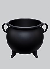 Witch's Bucket: A Black Cauldron on Display