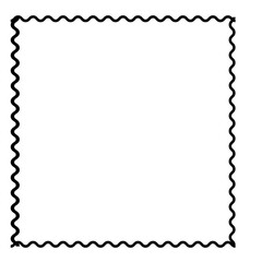 black and white frame made of white paper