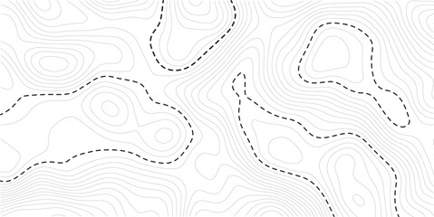 Set of retro topographic map. Geographic contour map. Abstract outline grid, vector illustration.