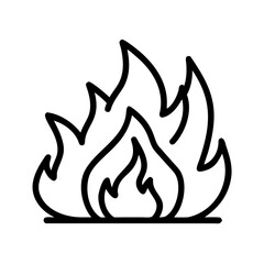 BBQ grill icon set. hamburger, Barbecue, bar-b-q, flame, spatula, grill fork, picnic, fire - stock vector.