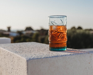 Spritz at sunset
