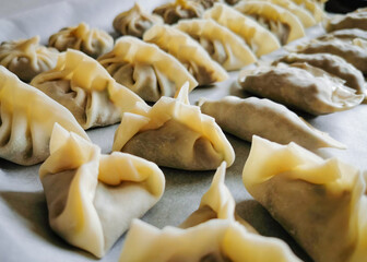 wan ton in the making