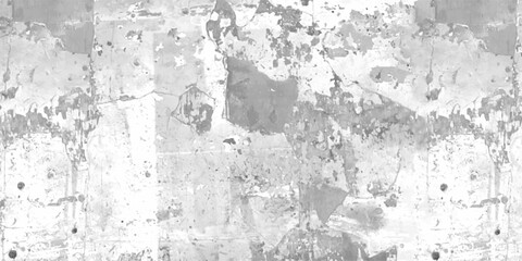 Fototapeta premium Vector groung texture of old surface,black and white background,stain,chips,cracks,dust,grain Vector black ink brush strokes background 