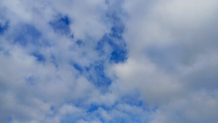 blue sky with clouds