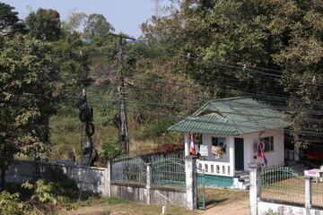 ラオスの街並み
