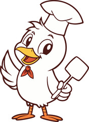 Chicks illustration vector design, Chicks logo and icon design