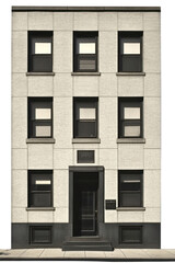 Fototapeta premium PNG Vintage building architecture urban city.